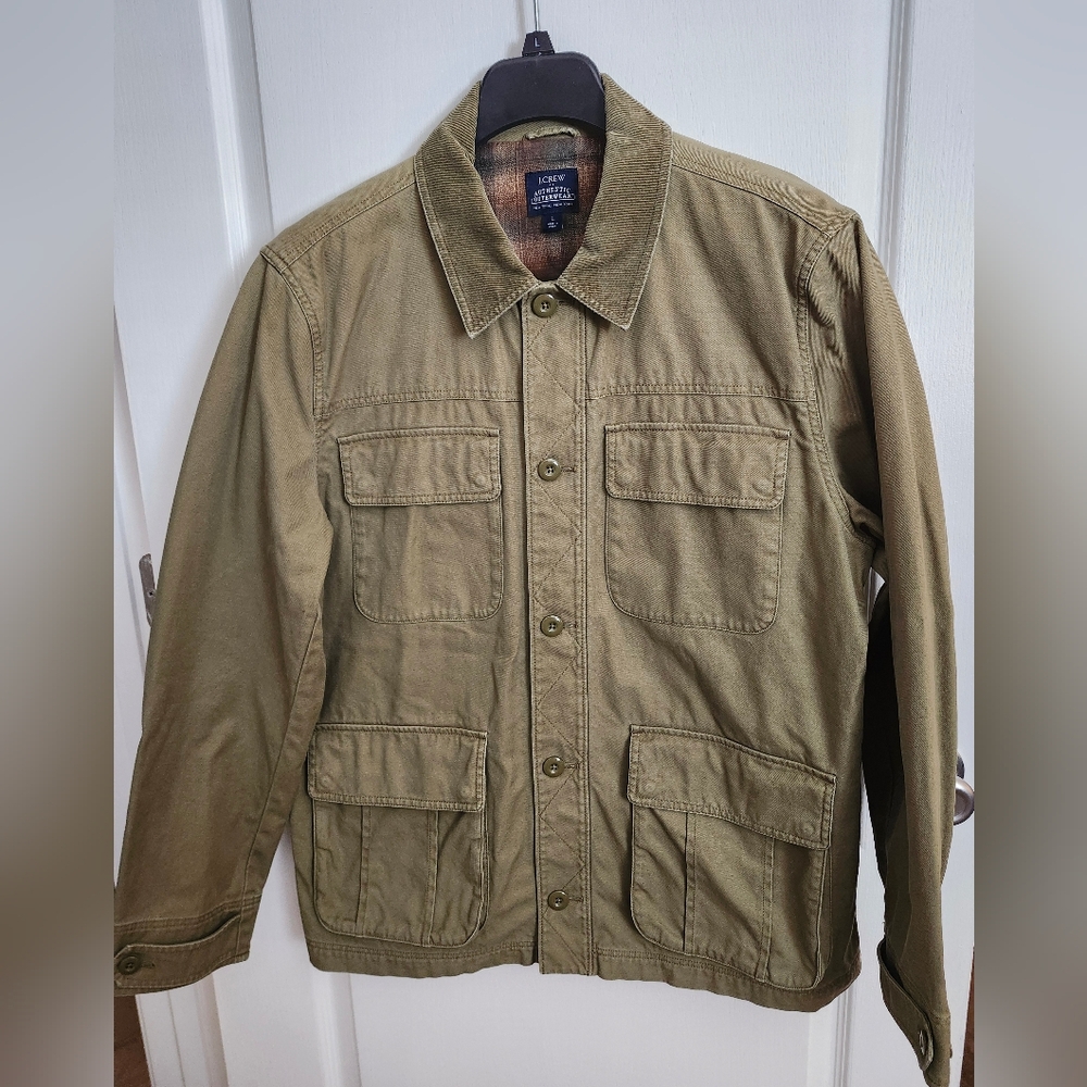 Men's J. Crew Khaki Green Field Jacket